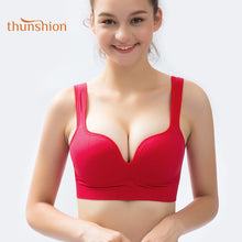 Load image into Gallery viewer, THUNSHION Padded Push Up Sports Bra