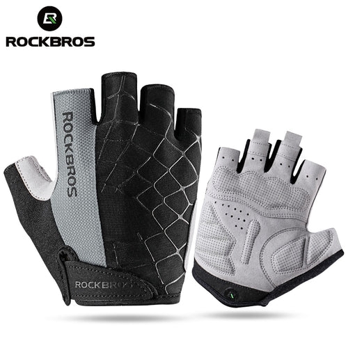 ROCKBROS Breathable Half Finger Cycling Gloves
